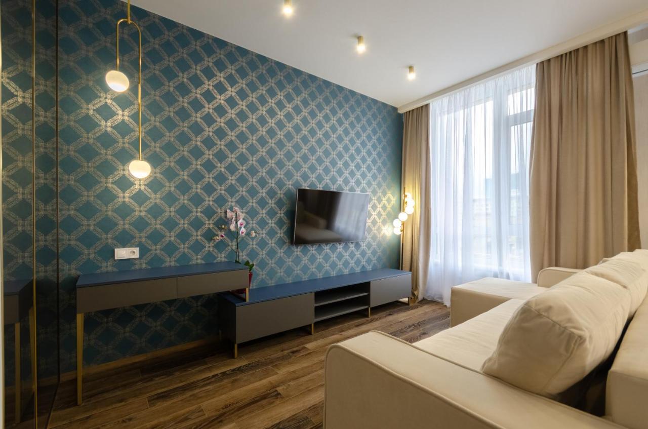 Petrovdom Ж38 In Luxury Apartments At 68 Zhylyanska Street,38 Perlyna Kijev Kültér fotó